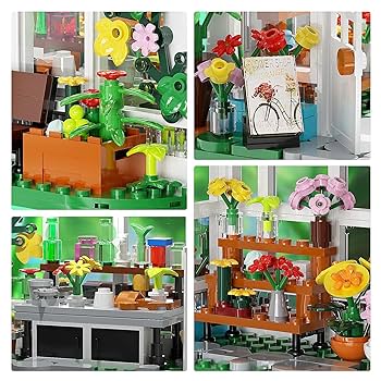 Amazon.com: Flower House Building Set, Creative Garden